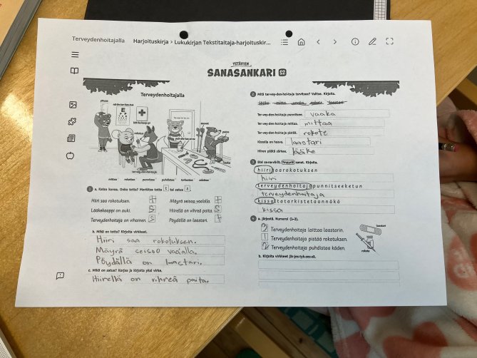 S2-oppilaiden harjoituskirja