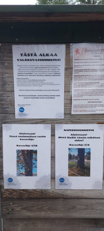 Valokuvasuunnistuksen lähtö