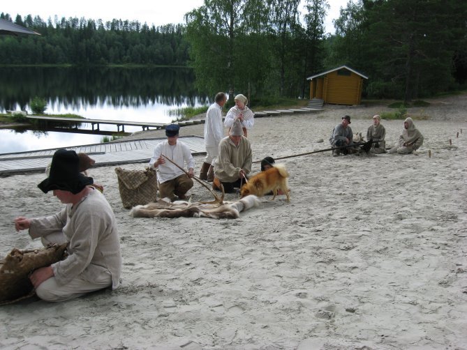 Vuonna 2011 muisteltiin 250 vuotta aikaisemmin tapahtunutta vedenlaskua. Kuva: Eero Pyykkönen.