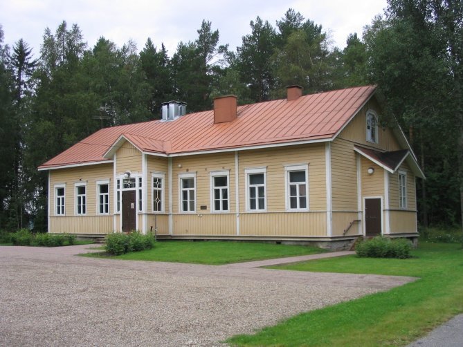 Katvela on Ristijärven kunnan näyttelytila.
